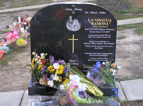 CURVED TOP 3 PIECE HEADSTONE